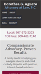 Mobile Screenshot of aguerolawfirm.com